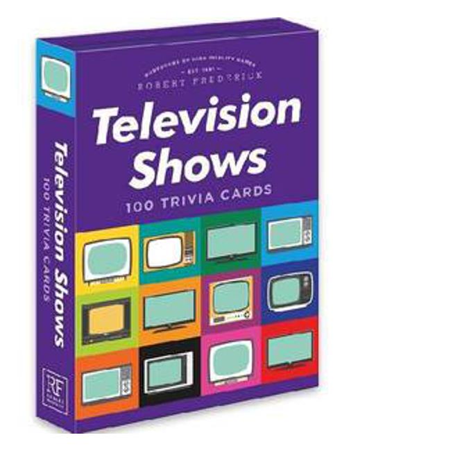 100 Trivia Cards Television Shows