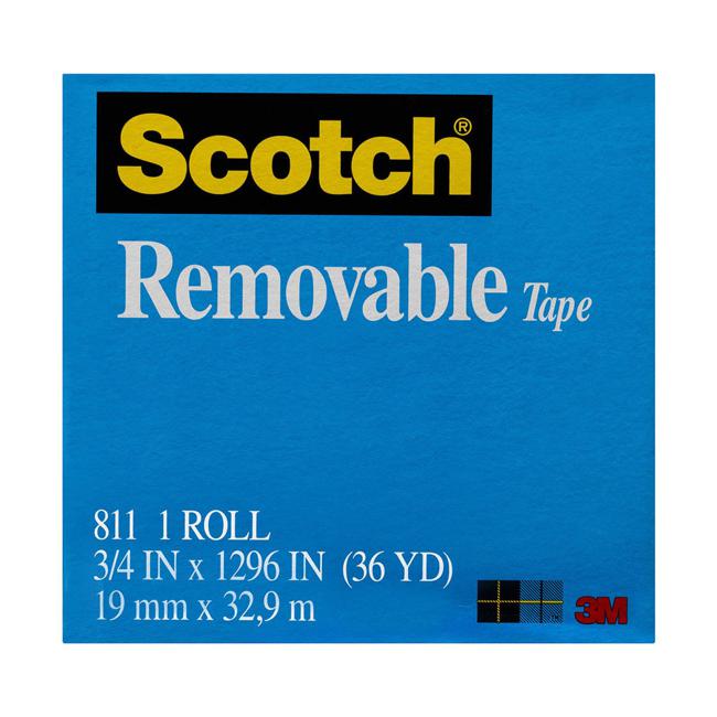 Scotch Removable Magic Tape 811 19mm x 33m-Marston Moor