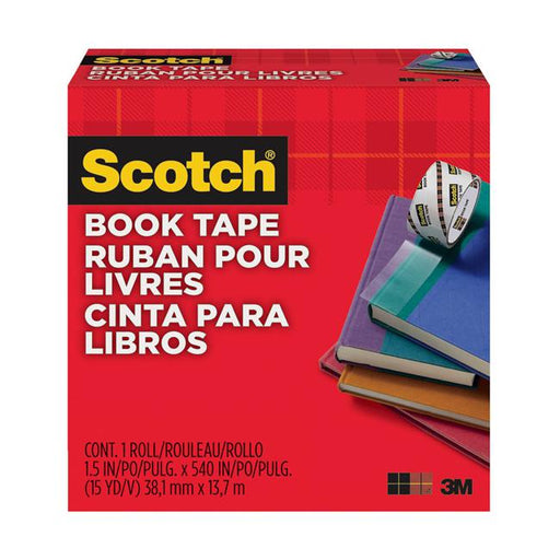 Scotch Tape Book Repair 845  101mm x 13.7m Transparent-Marston Moor
