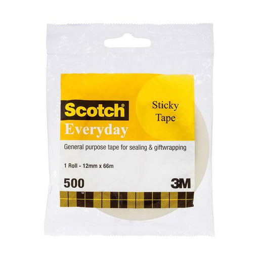 Scotch Everyday Tape 500 12mm x 66m-Marston Moor
