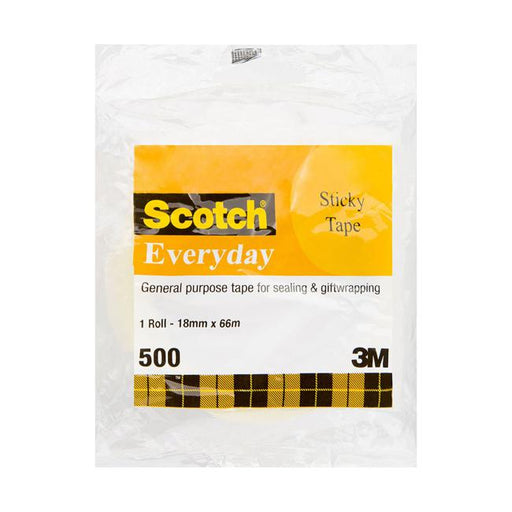 Scotch Everyday Tape 500 18mm x 66m-Marston Moor