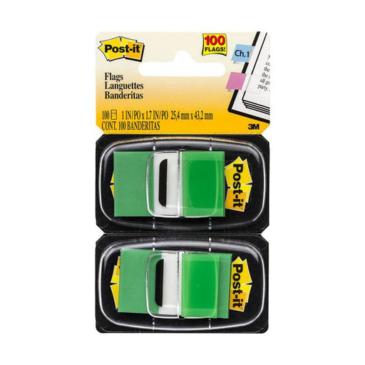 Post-it Flags 680-GN2 25x43mm Green Pack of 2-Marston Moor