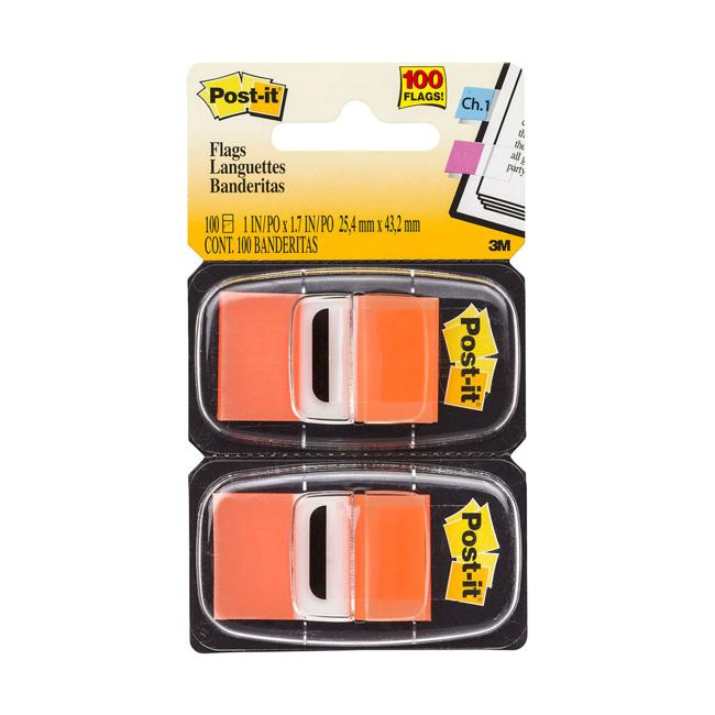 Post-it Flags 680-OE2 25x43mm Orange Twin Pack of 2-Marston Moor