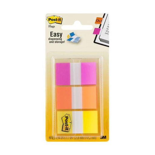 Post-it Flags 680-OLP 25x43mm Bright Highlighting Pack of 3-Marston Moor