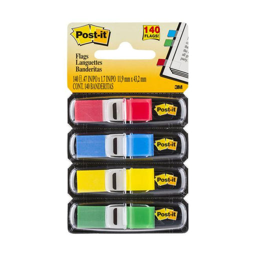 Post-it Flags 683-4 12x43mm Primary Pack of 4-Marston Moor