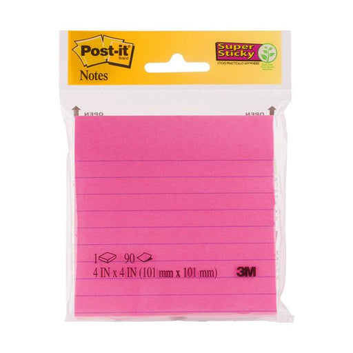 Post-it Jaipur/Capetown Lined Notes  4490-SSMX 101mmx101mm-Marston Moor