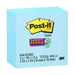Post-it Super Sticky Notes 654-5SSBE 76x76mm Electric Blue Pack of 5-Marston Moor