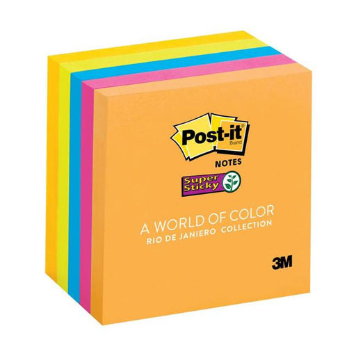Post-it Super Sticky Notes 654-5SSUC 76x76mm Rio Pack of 5-Marston Moor