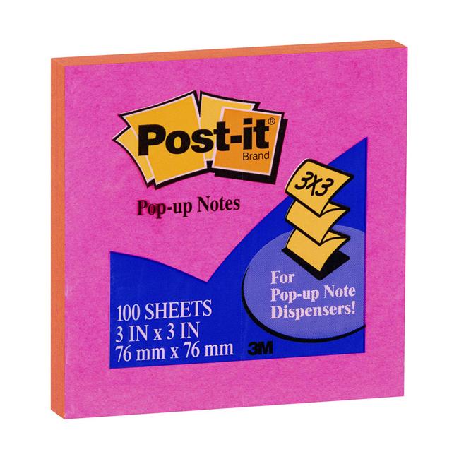 Post-it Notes Pop Up Refill R330-N-ALT 76x76mm  100 sheet pad-Marston Moor