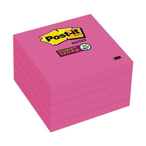 Post-it Super Sticky Notes 654-5SSCG 76x76mm Purple Pack of 5-Marston Moor