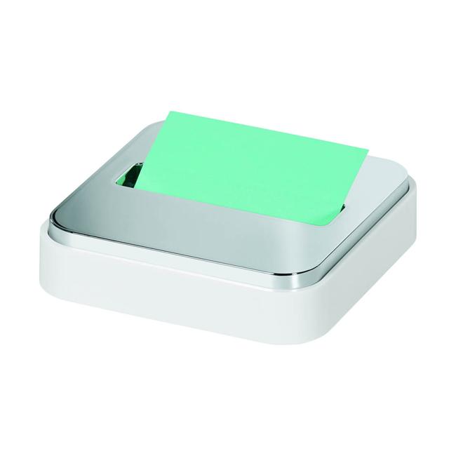 Post-it Pop-Up Note Dispenser STL-330-W Steel Top White-Marston Moor