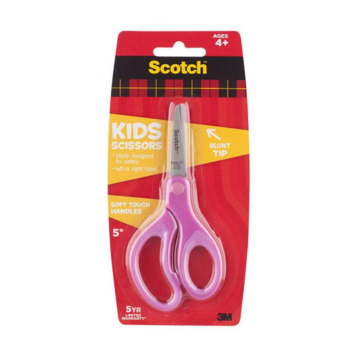 Scotch Kids Softgrip Scissors 1442B Mixed colours of Pink and Blue-Marston Moor