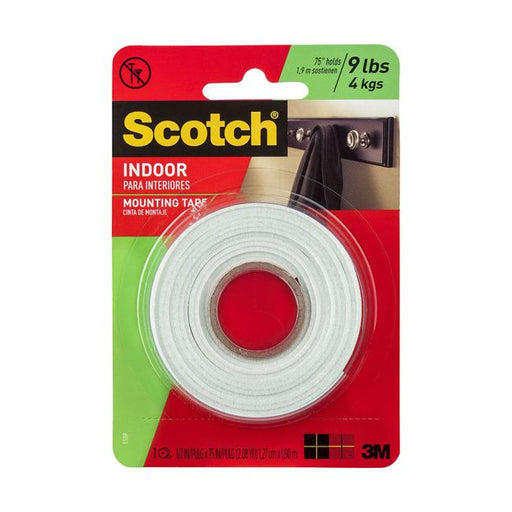 Scotch Indoor Mounting Tape 110P 12.7mmx1.9m-Marston Moor