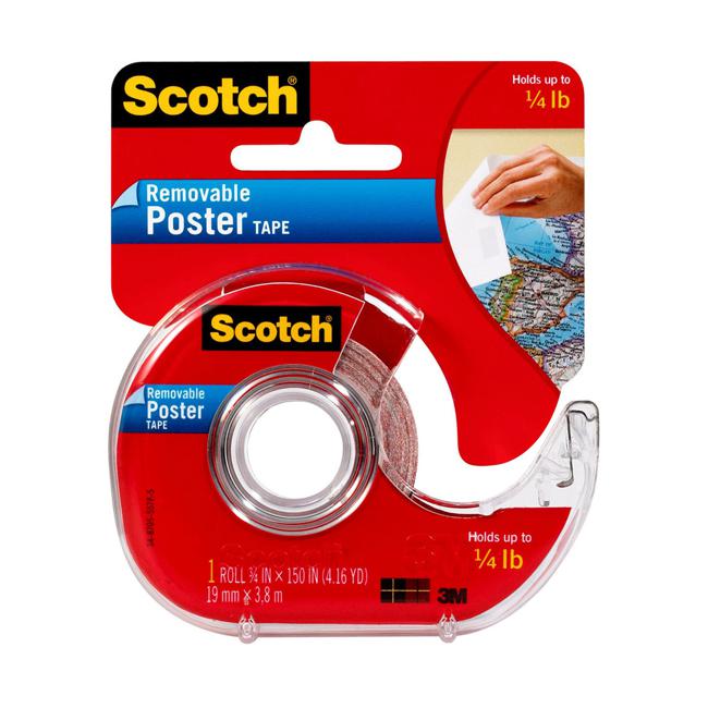 Scotch Poster Tape Removable 109 19mmx3.8m on dispenser-Marston Moor