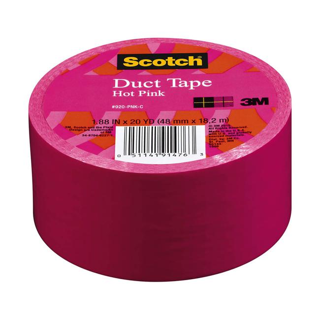 Scotch Duct Tape 920-PNK 48mm x 18.2m Hot Pink-Marston Moor