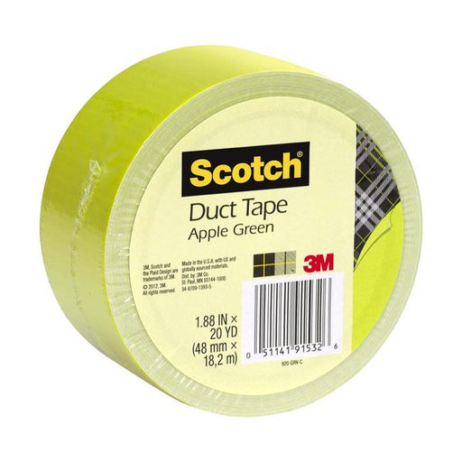 Scotch Duct Tape 920-GRN 48mm x 18.2m Green Apple-Marston Moor