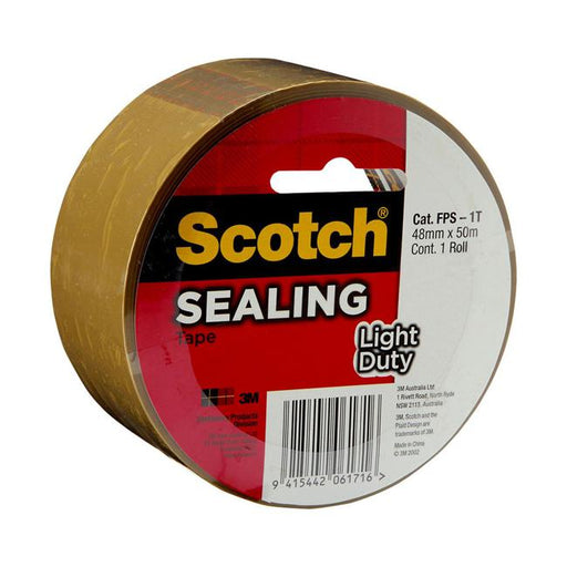 Scotch Sealing Tape 3609 FPS-1T 48mm x 50m Tan-Marston Moor