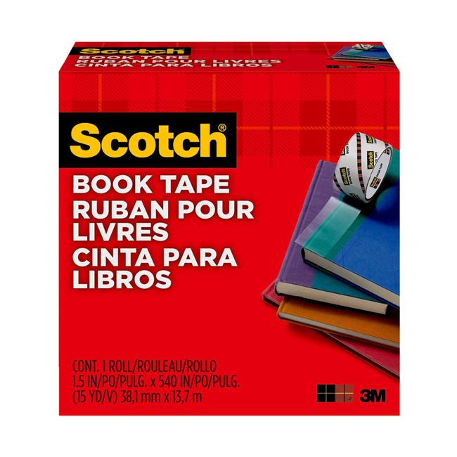 Scotch Tape Book Repair 845  38mm x 13.7m Transparent-Marston Moor