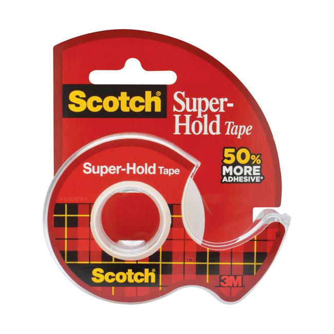 Scotch Super-Hold Tape 198 19mm x 16.5m Roll-Marston Moor