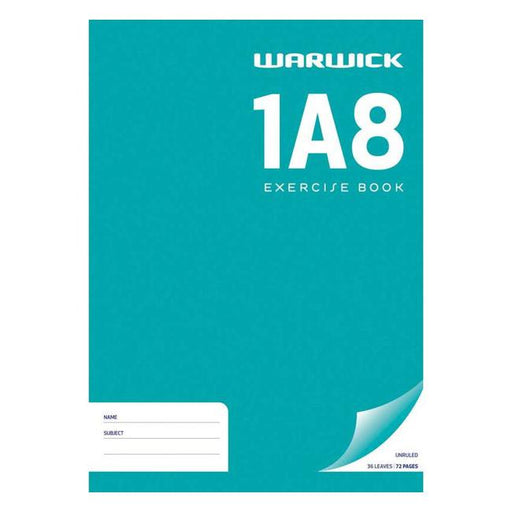 Warwick Exercise Book 1A8 36 Leaf A4 Unruled-Marston Moor