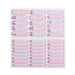 Spencil Write and Iron On Name Labels 40pk Pink-Marston Moor