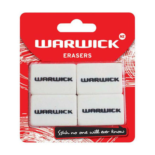 Warwick Eraser Multi 4 Pack Hangsell-Marston Moor