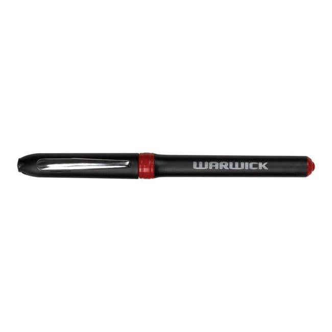 Warwick Pen Rollerball Capped Medium Blue Black Red 3 Pack-Marston Moor