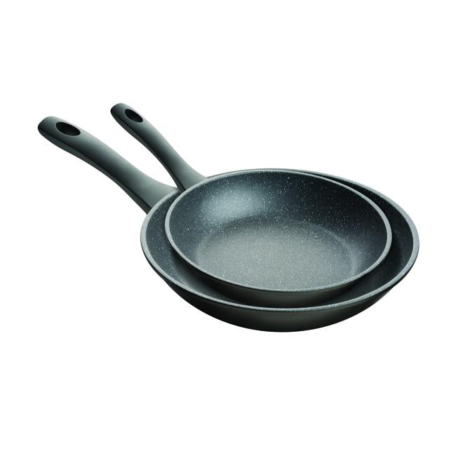 Pyrolux Pyrostone 2pc Frypan Set 24&30cm-Marston Moor