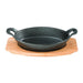 Pyrolux Pyrocast Oval Gratin 15.5x10cm with Tray-Marston Moor