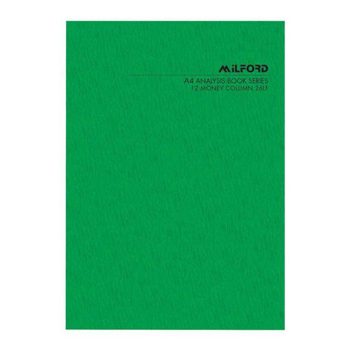 Milford A4 12 Money Column 26 Leaf Limp Analysis Book-Marston Moor