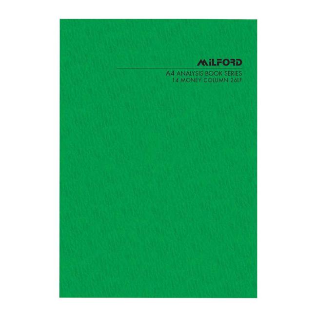 Milford A4 14 Money Column 26 Leaf Limp Analysis Book-Marston Moor