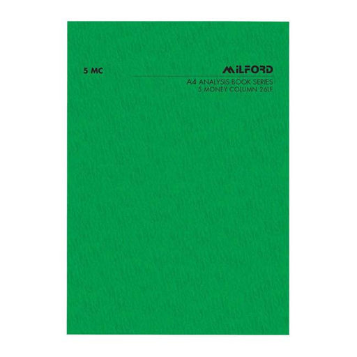 Milford A4 5 Money Column 26 Leaf Limp Analysis Book-Marston Moor