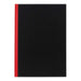 Milford Notebook Red & Black A6 100lf-Marston Moor