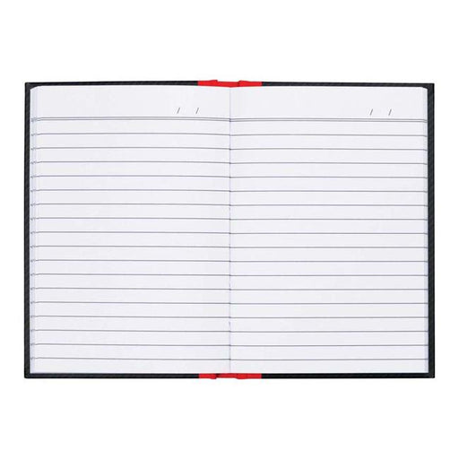 Milford Notebook Red & Black A6 100lf-Marston Moor