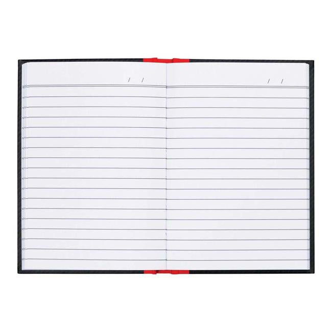 Milford Notebook Red & Black A6 100lf-Marston Moor
