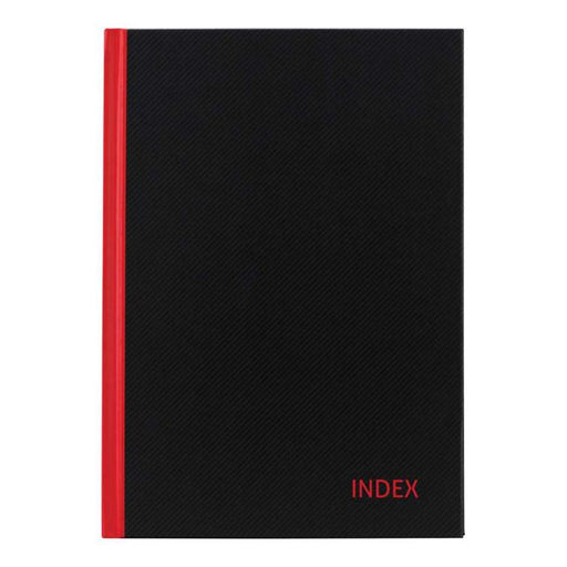 Milford Notebook Indexed Red & Black A5 100lf-Marston Moor