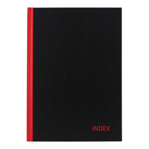 Milford Notebook Indexed Red & Black A6 100lf-Marston Moor