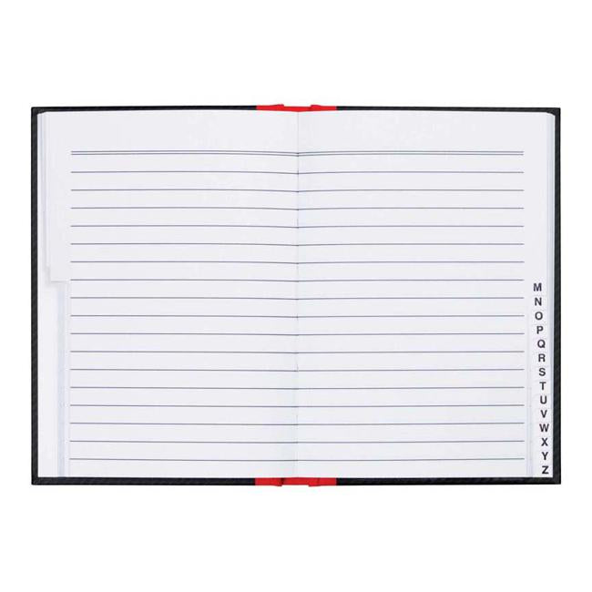 Milford Notebook Indexed Red & Black A6 100lf-Marston Moor