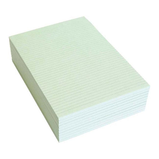 Olympic Topless Pad A4 Green 100 Leaf 80gsm-Marston Moor