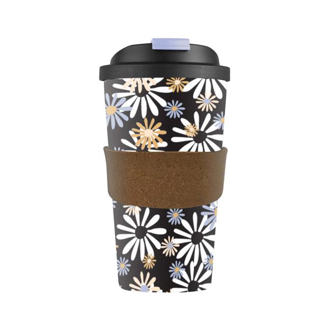 Karlstert Eco Bamboo Cup 420ml Daisy