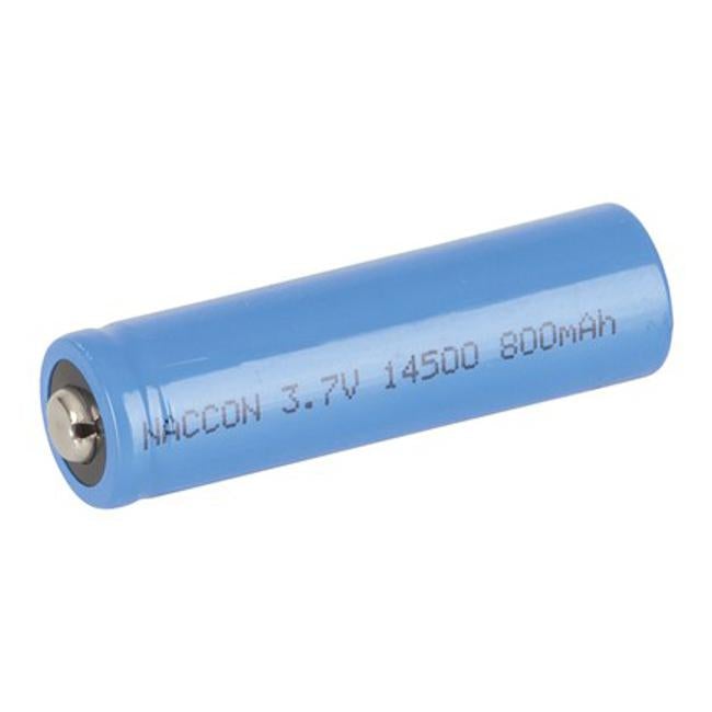 14500 Rechargeable Li-Ion Battery 800Mah 3.7V Nipple