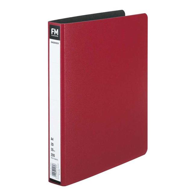 FM Ringbinder A4 Red Trunk Board