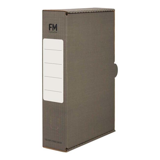 FM Storage Carton Grey Foolscap