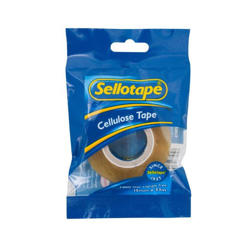 Sellotape 1100 Cellulose Tape 12mmx33m-Marston Moor