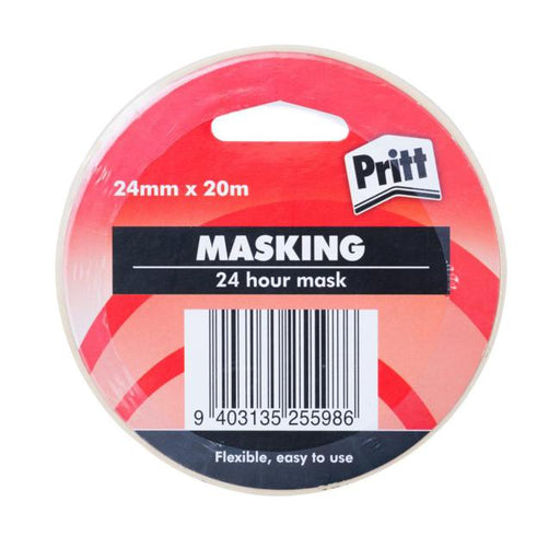 Pritt Masking Tape 24mmx20m-Marston Moor