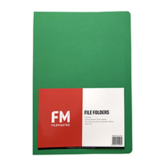 FM File Folder Green 50 Pack Foolscap