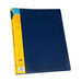 Marbig display book a4 20pg dark blue-Marston Moor