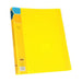 Marbig display book a4 40pg yellow-Marston Moor