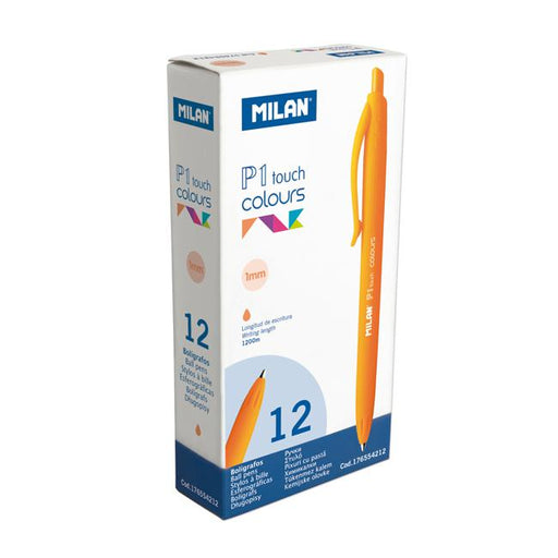 Milan P1 Touch Colours Ballpoint Pen Orange-Marston Moor