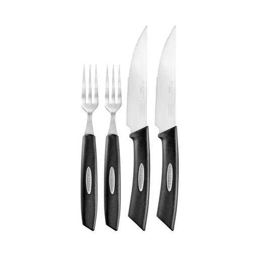 Scanpan Texas Steak Knife/Fork 4 Pce Set-Marston Moor